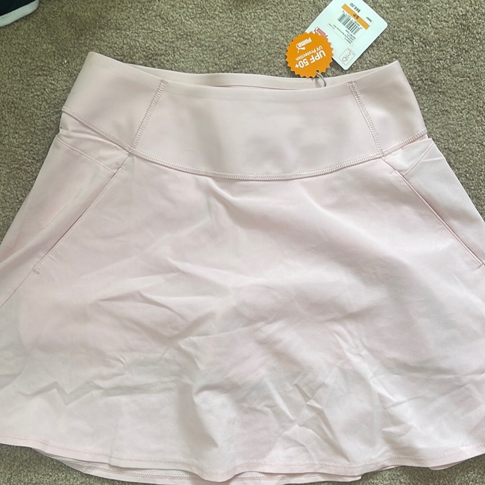 Brand new with tags puma Womens pink golf skirt